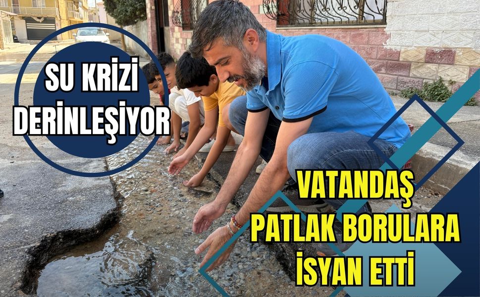 Su krizi derinleşiyor: Boşa akan suya İzmirlilerden tepki geldi