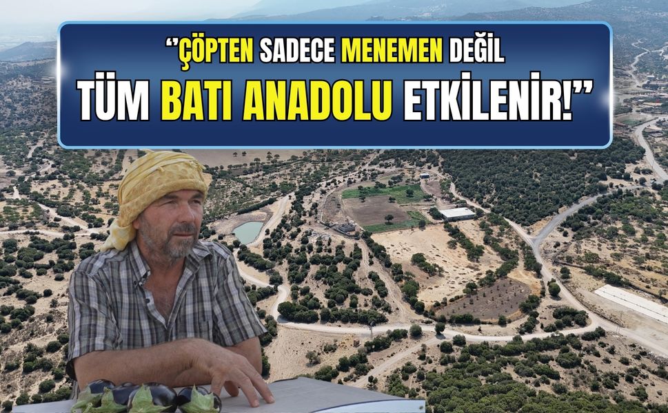 Menemenli muhtarlardan çöp tesisi tepkisi büyüyor
