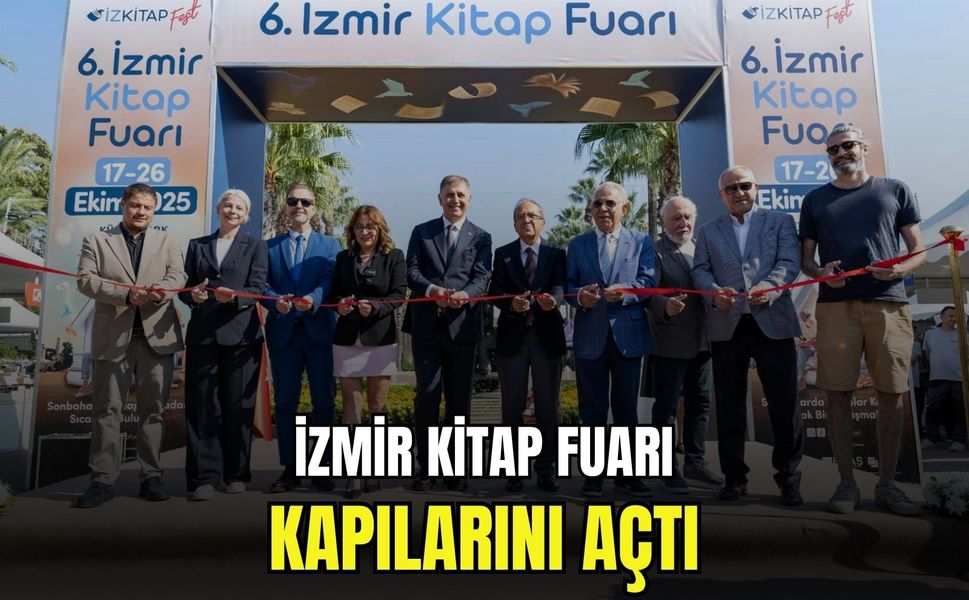 İzmir Kitap Fuarı ve Edebiyat Festivali kapılarını açtı
