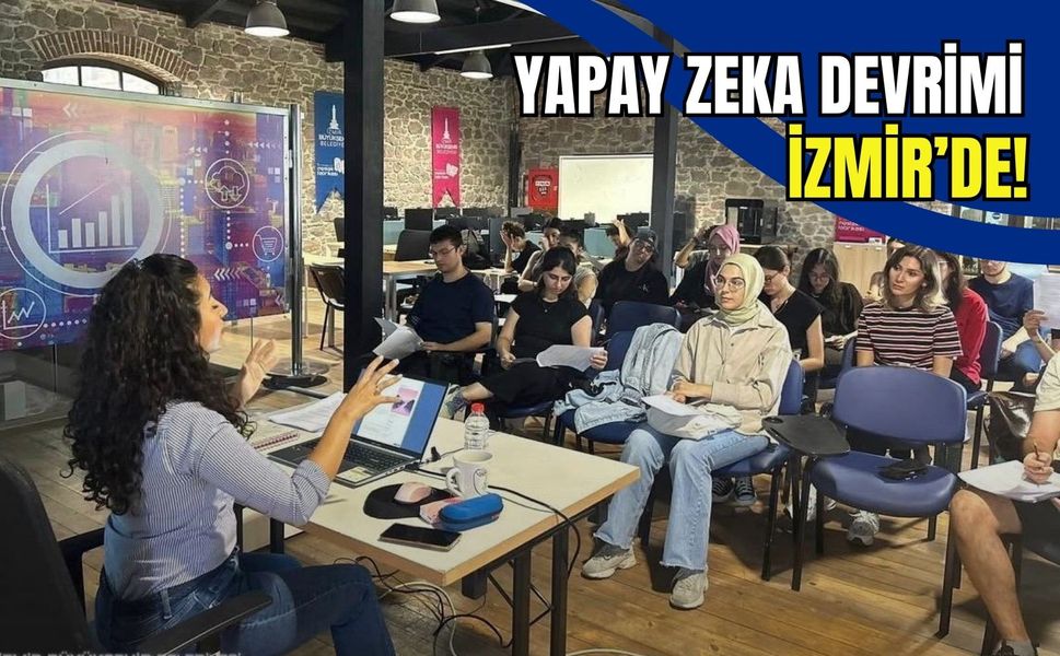 Yapay zeka devrimi İzmir’de: Gençler dijital dünyaya adım attı