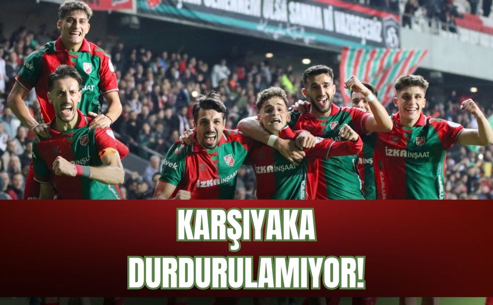 Karşıyaka durdurulamıyor! 2-0’lık galibiyetle zirveye yerleşti