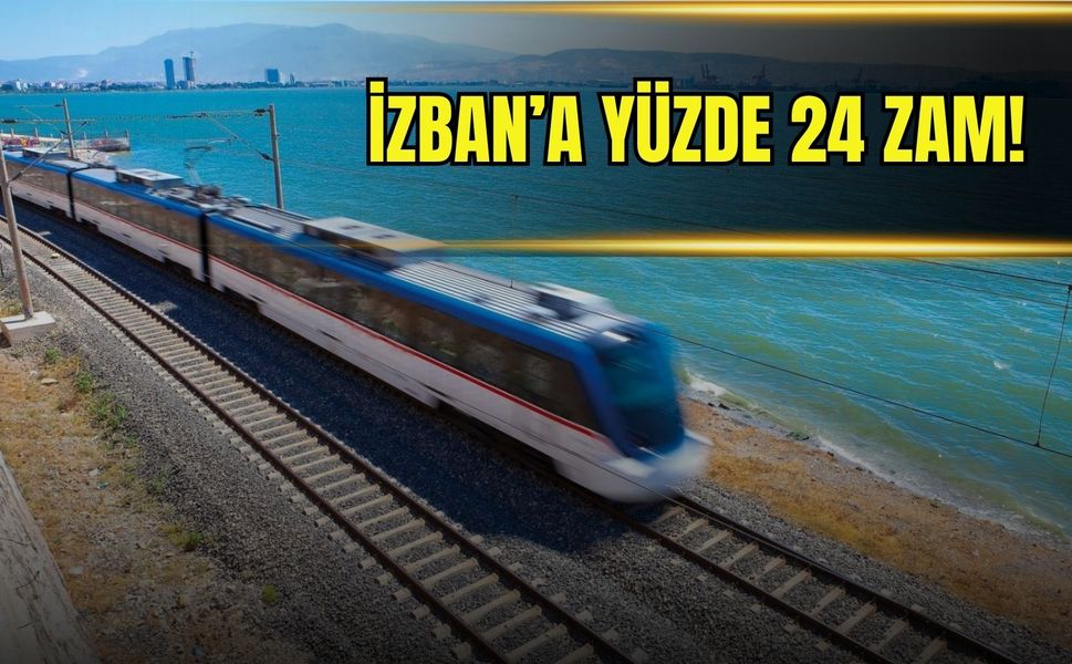 TCDD’den İZBAN’a yüzde 24 zam! Hat kullanım bedeli arttı