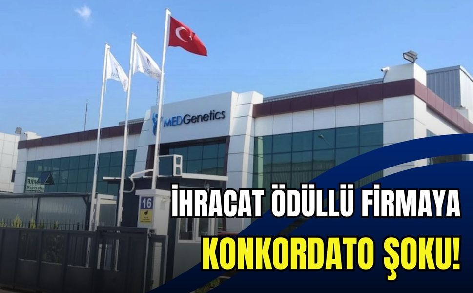 İhracat ödüllü İzmir merkezli firmaya konkordato şoku!