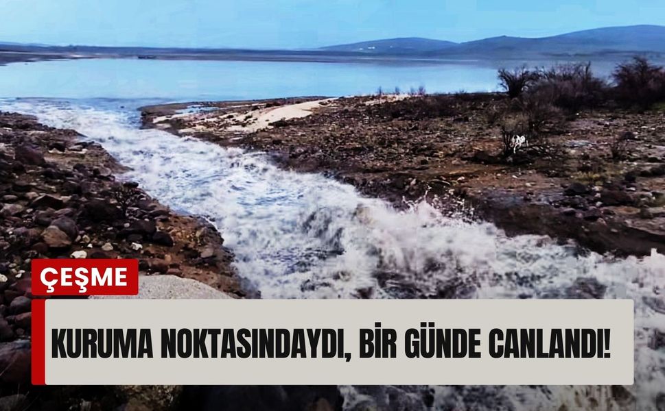 Alaçatı Kutlu Aktaş Barajı’nda kritik eşik aşıldı