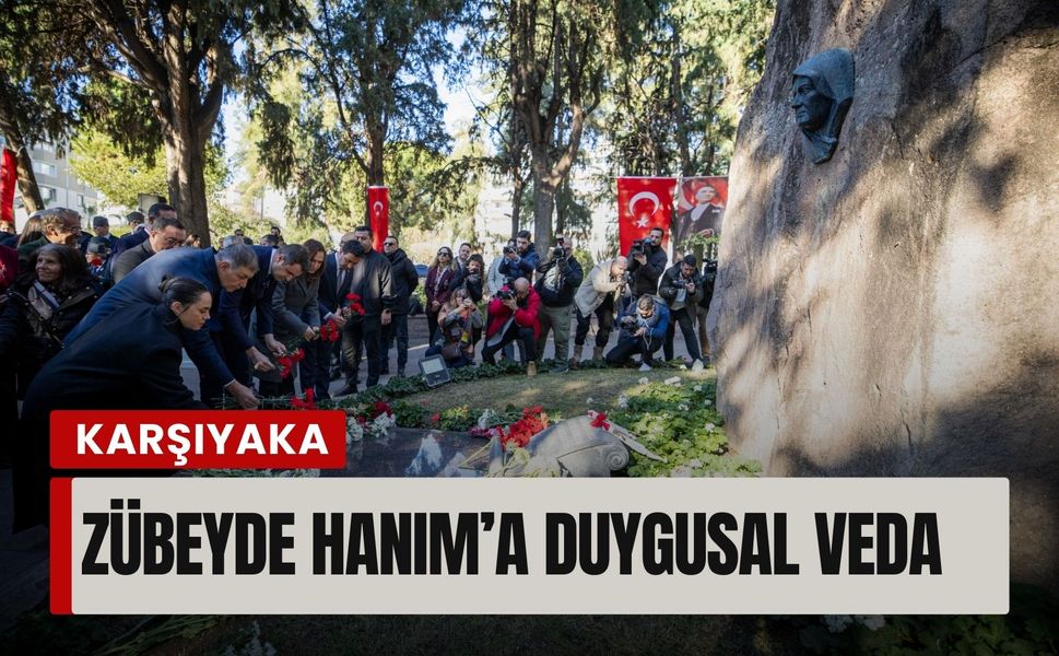 Karşıyaka’da Zübeyde Hanım’a duygusal veda