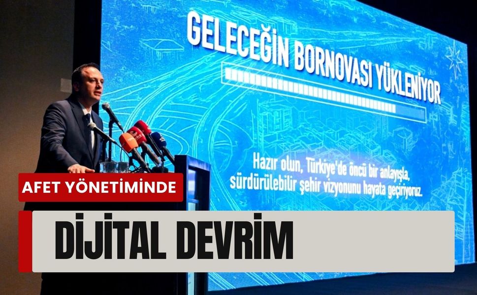 Bornova’dan afet yönetiminde veri odaklı adım