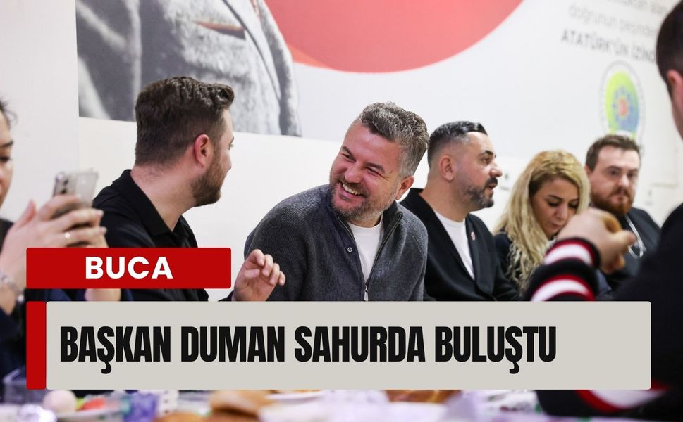 Başkan Duman Kozağaç’ta sahurda buluştu