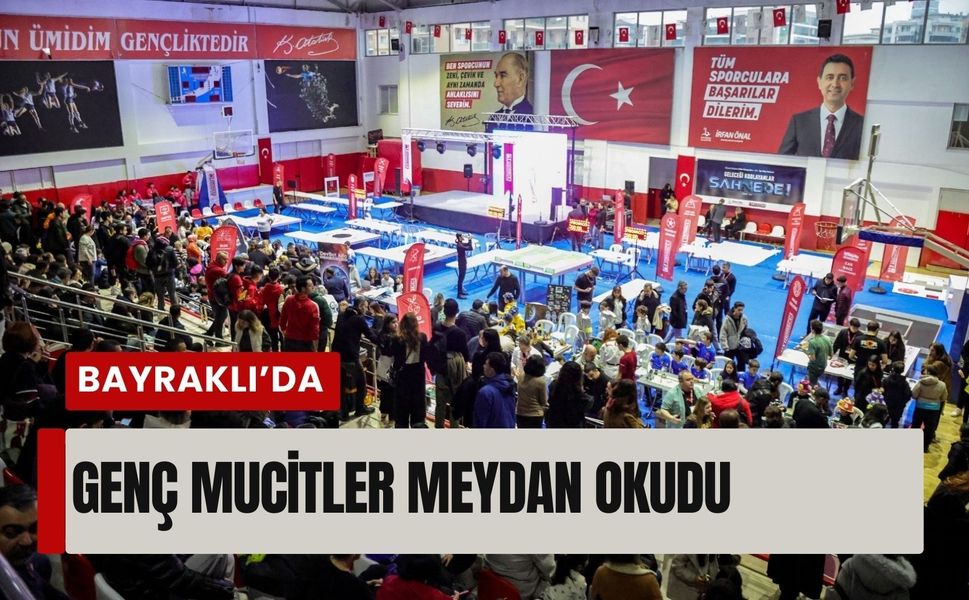 Bayraklı’da genç mucitler dünyaya meydan okudu