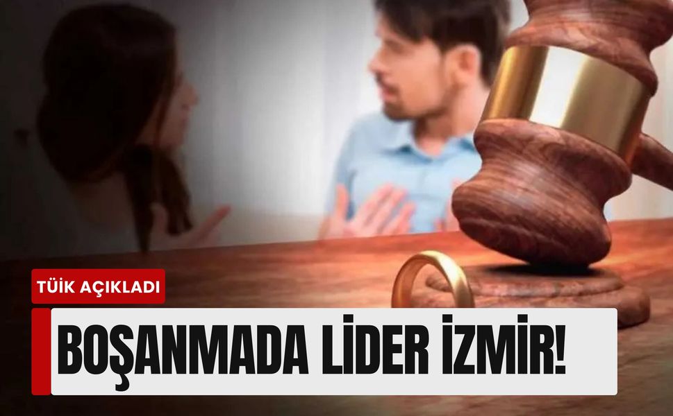 TÜİK açıkladı: Evlilikler azalıyor, boşanmada lider İzmir!