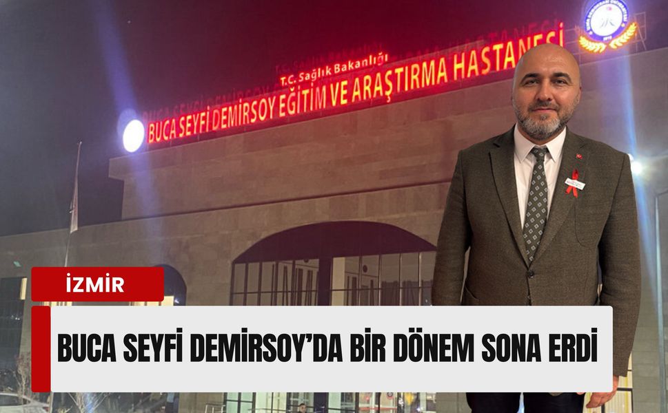 Buca Seyfi Demirsoy’da bir dönem sona erdi: Prof. Dr. Yekta Öncel Veda Etti
