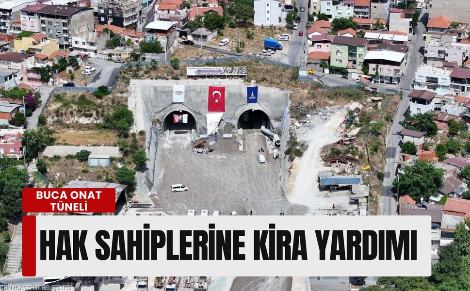 Buca Onat Tüneli'nde tahliye mesaisi: Hak sahiplerine büyük destek