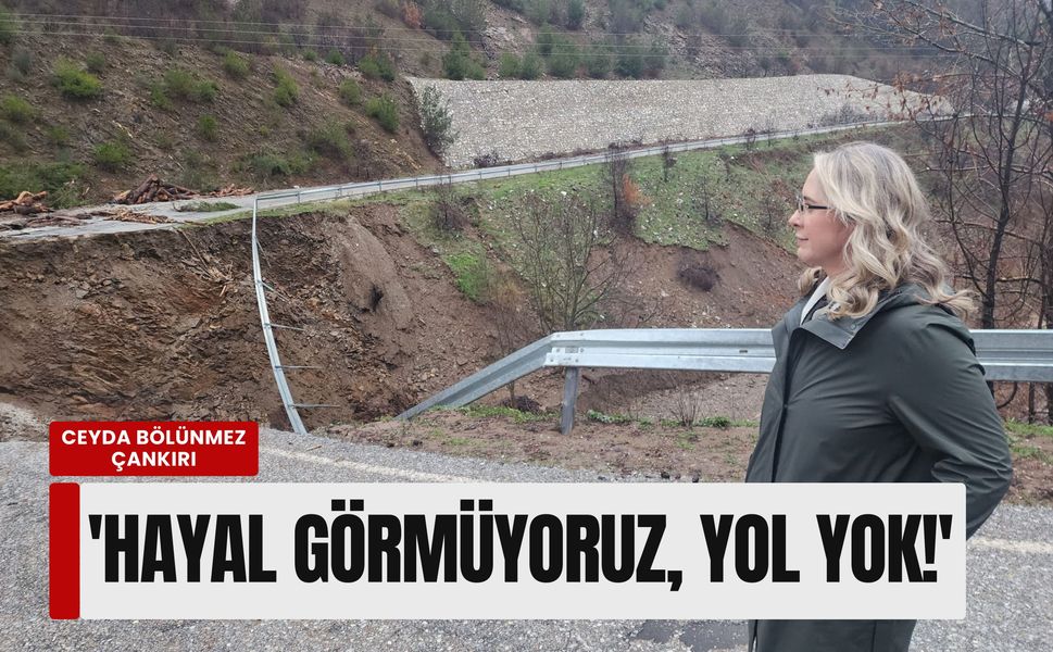 AK Partili Çankırı’dan Büyükşehir’e sert tepki: 'Hayal görmüyoruz, yol yok!'