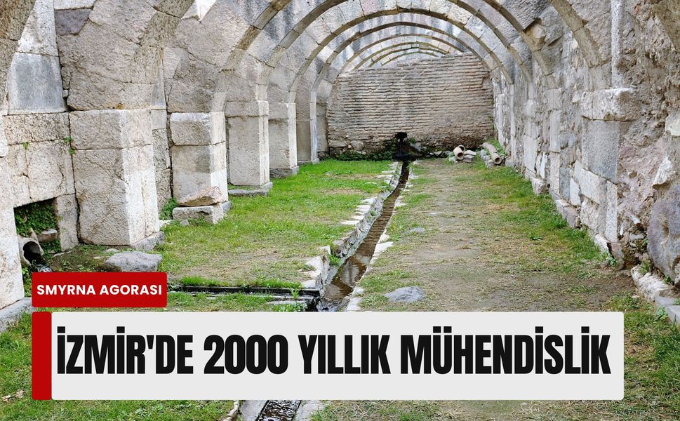 İzmir'de 2000 yıllık mühendislik: Roma su kanalı hâlâ çalışıyor
