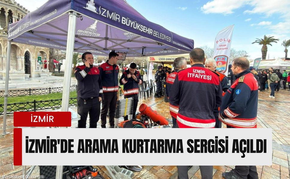 Enkazdaki Sessiz Tanıklar: İzmir'de Arama Kurtarma Sergisi