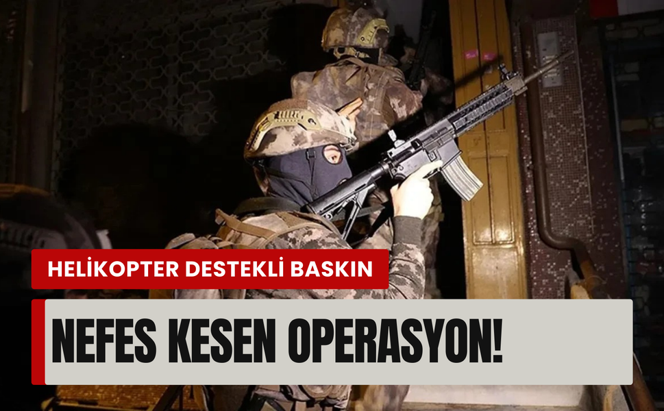 İzmir'de organize suç örgütüne dev operasyon! Çok sayıda gözaltı