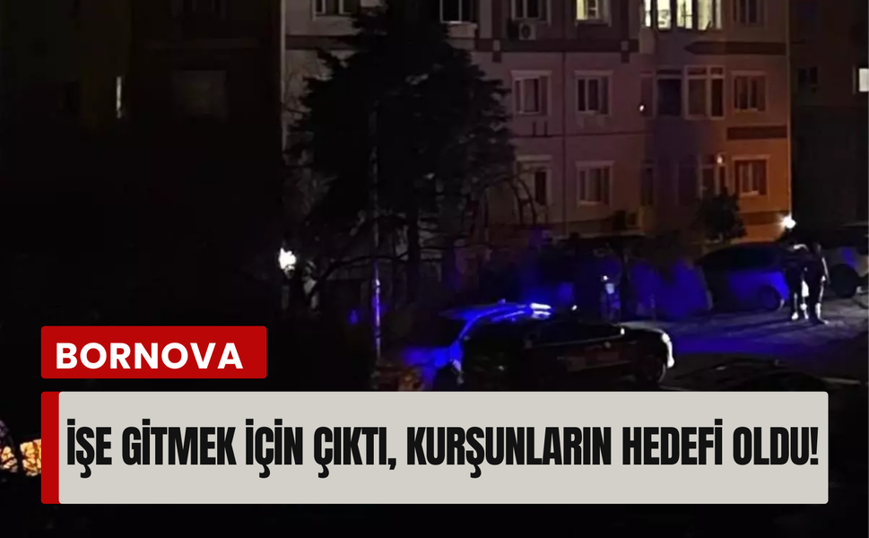 İzmir'de silahlı saldırı: 23 yaşındaki genç hayatını kaybetti