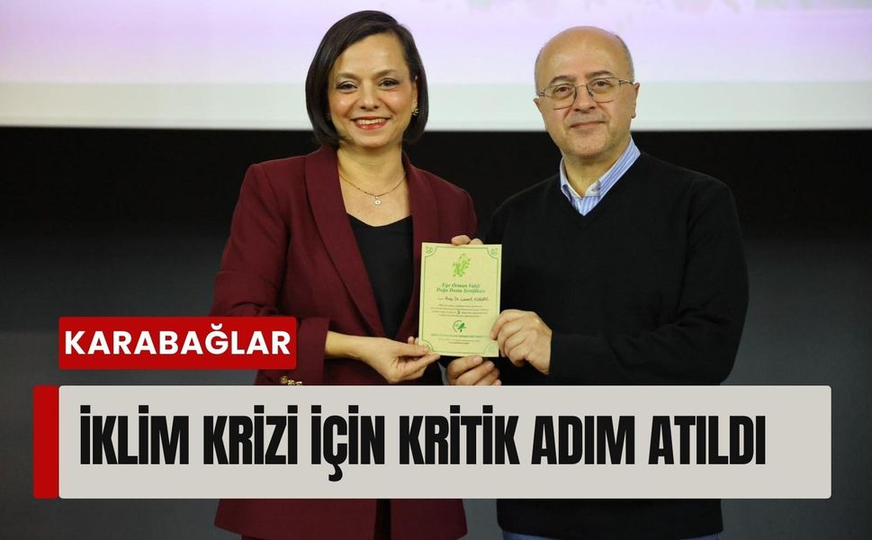 Karabağlar’da iklim krizi için kritik adım