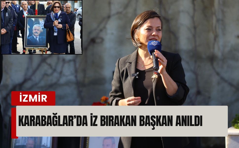 Karabağlar’da iz bırakan başkan anıldı
