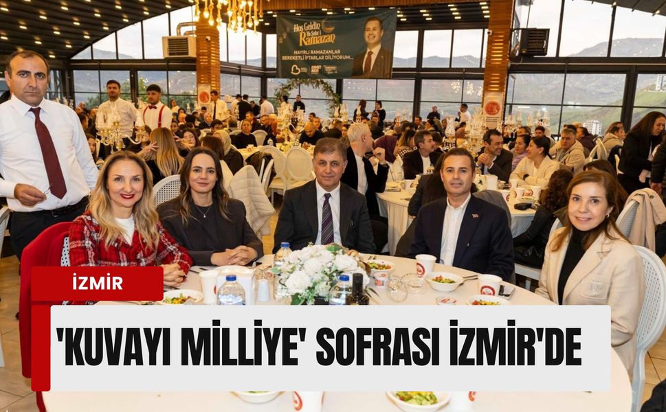İzmir'de 'Kuvayı Milliye' sofrası: İki şehrin başkanından birlik mesajı