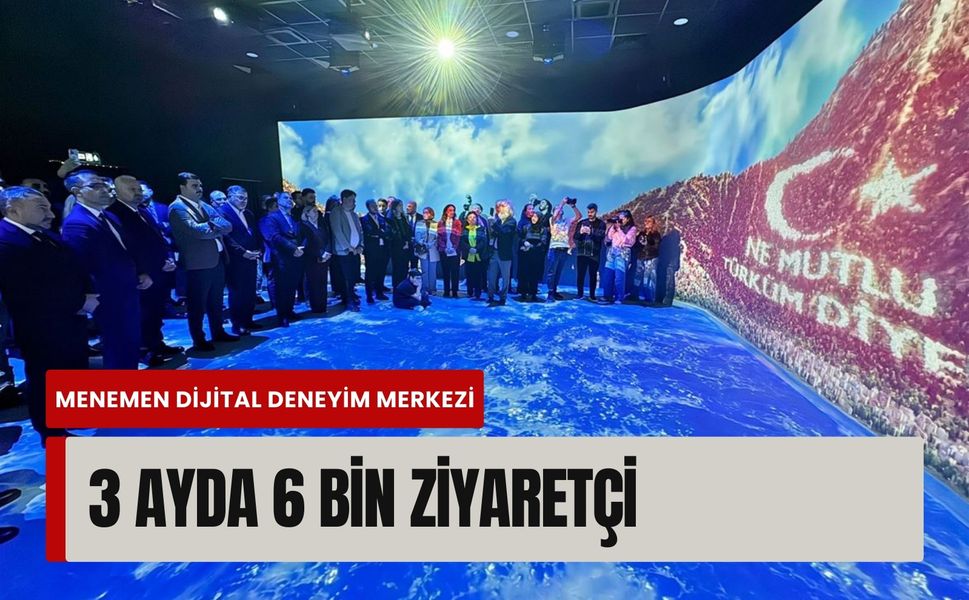 Menemen Dijital Deneyim Merkezi: 3 ayda 6 bin ziyaretçi