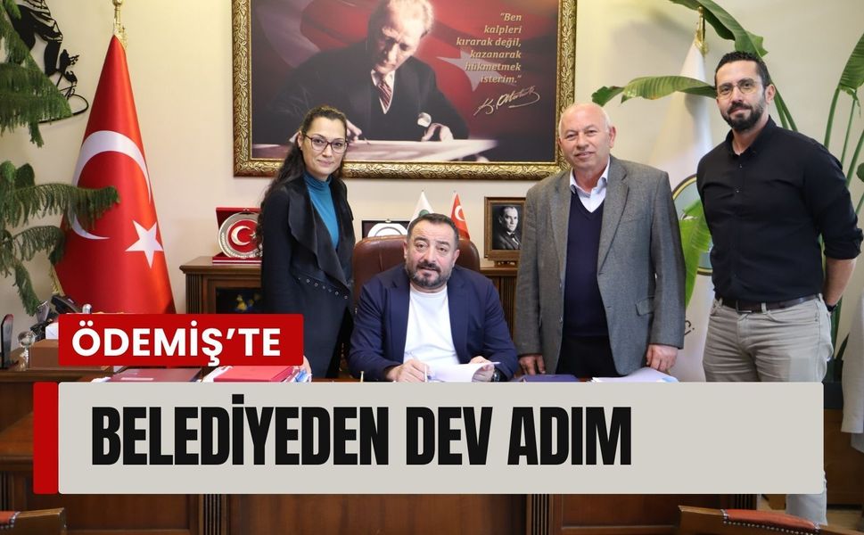 Ödemiş’te enerjide yeni dönem: Belediyeden dev adım