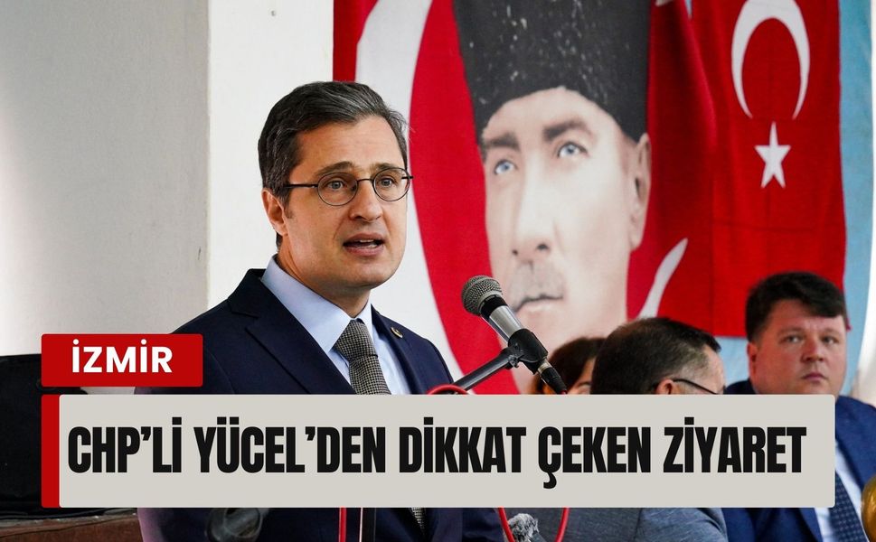 Tire’de dikkat çeken ziyaret: CHP'li Yücel esnafla buluştu