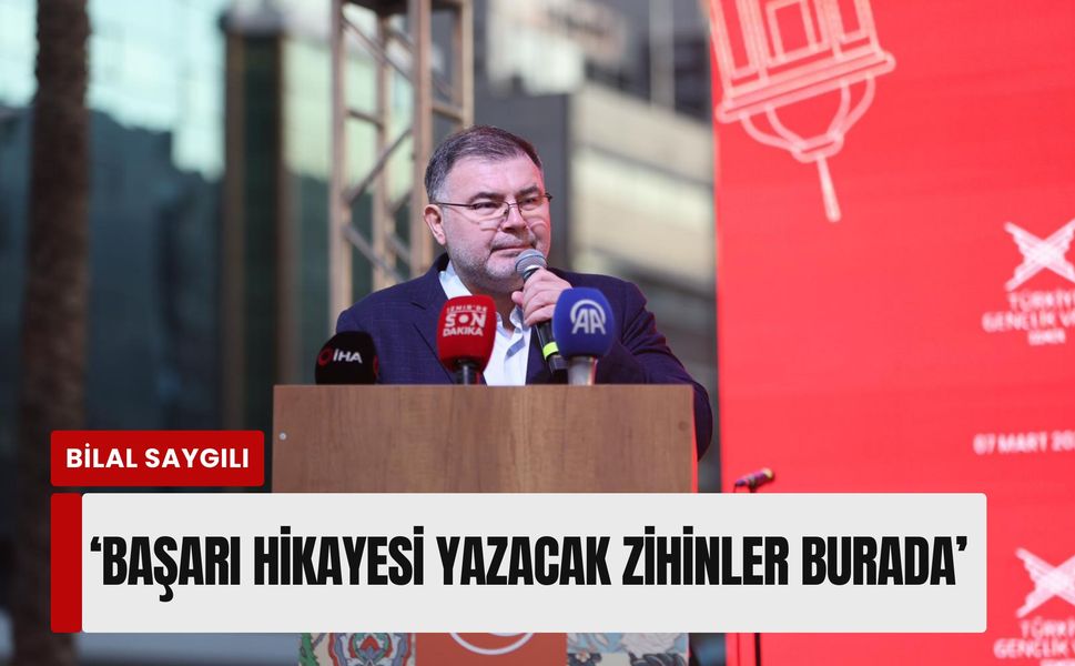 'Başarı hikayesi yazacak zihinler burada': Bilal Saygılı’dan TÜGVA gençliğine tam not