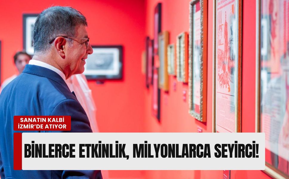 Sanatın kalbi İzmir’de atıyor: İki yılda binlerce etkinlik, milyonlarca seyirci!