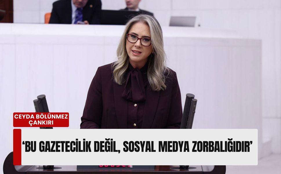 Ceyda Bölünmez Çankırı'dan sert yanıt: 'Bu gazetecilik değil, sosyal medya zorbalığıdır'