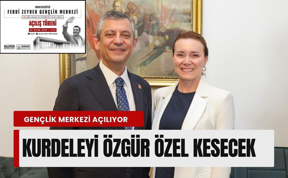 Konak’ta yeni gençlik merkezi: Açılışı Özgür Özel yapacak