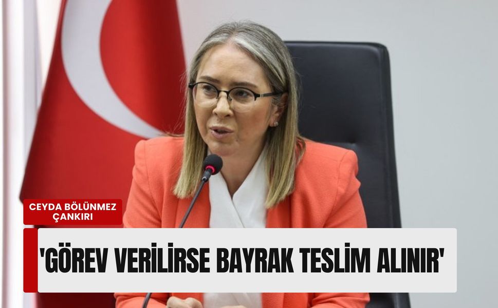 AK Partili Çankırı'dan Büyükşehir mesajı: 'Görev verilirse bayrak teslim alınır'