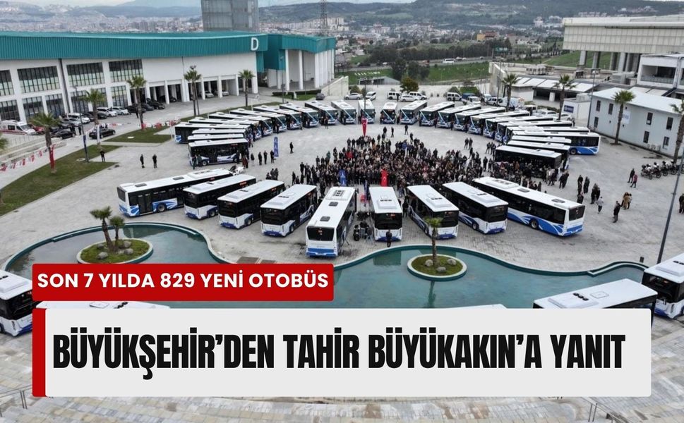 İzmir Büyükşehir’den Tahir Büyükakın’a yanıt geldi