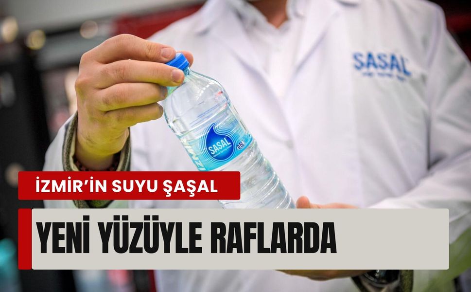 İzmir’in suyu yeni yüzüyle raflarda