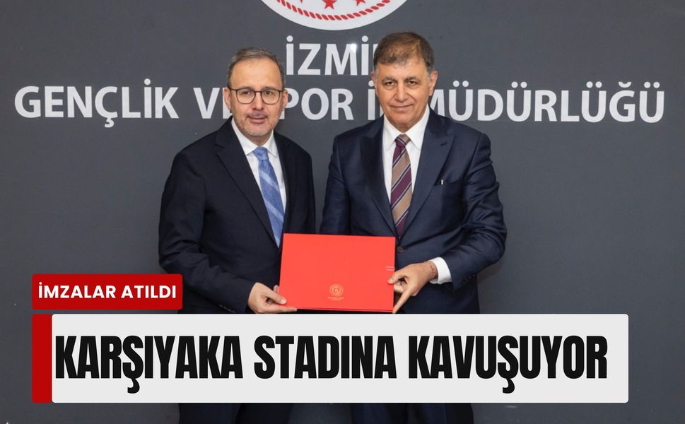 İmzalar atıldı! Karşıyaka stadına kavuşuyor