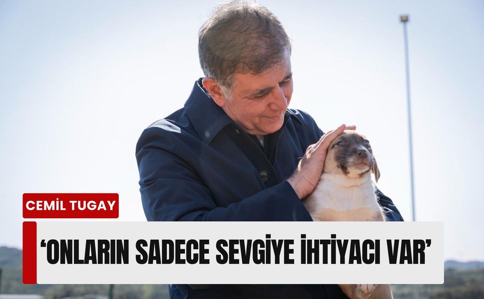 Başkan Tugay’dan Pako’da duygulandıran çağrı: 'Onların sadece sevgiye ihtiyacı var'