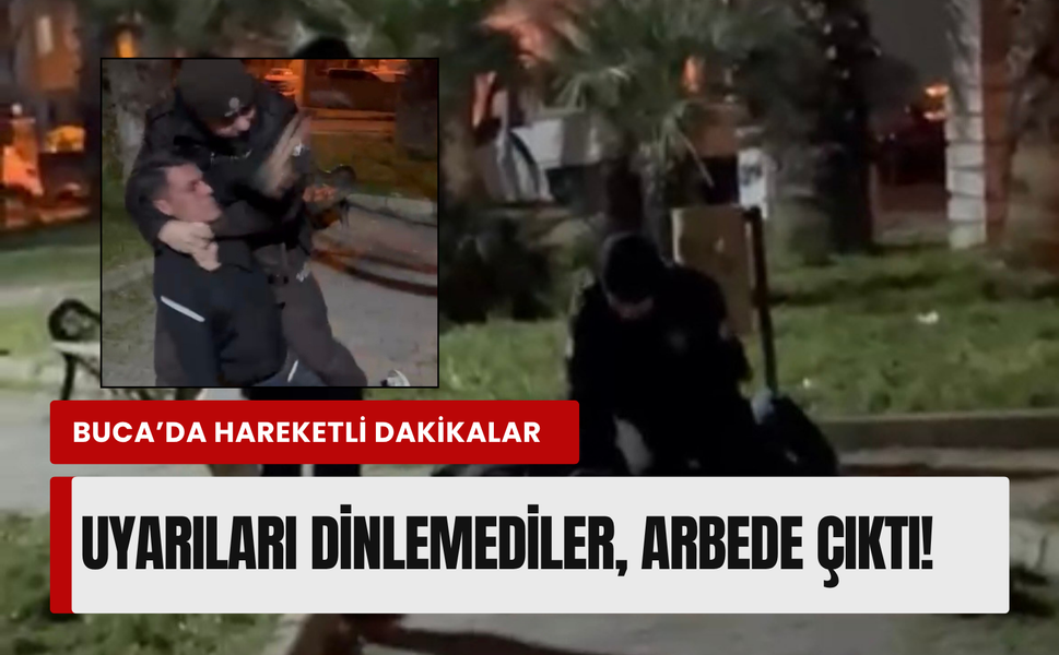 Parkta taşkınlık çıkardılar, görevli bekçilere direndiler