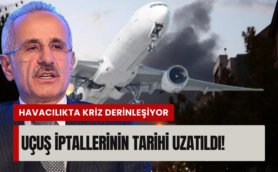 Uçuşlara 'savaş' engeli! 9 ülkeye uçuş iptallerinde süre uzatıldı