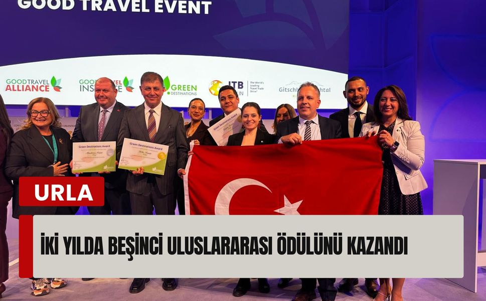 İzmir’in gözdesi Urla, iki yılda beşinci uluslararası ödülünü aldı!