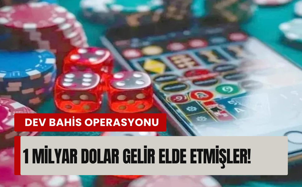 Yasa dışı bahis operasyonu: İzmir dahil 10 ilde baskın
