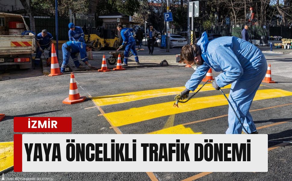 Vasıf Çınar’da yaya güvenliği önceliği: İzmir’e 'yükseltilmiş' koruma