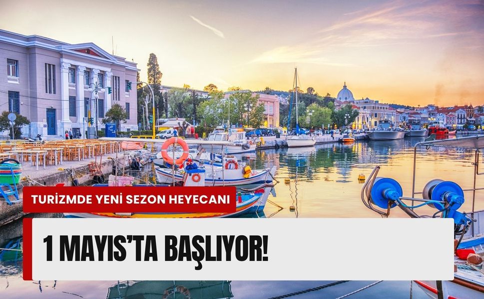 Dikili-Midilli seferlerinde geri sayım: 1 Mayıs’ta başlıyor!