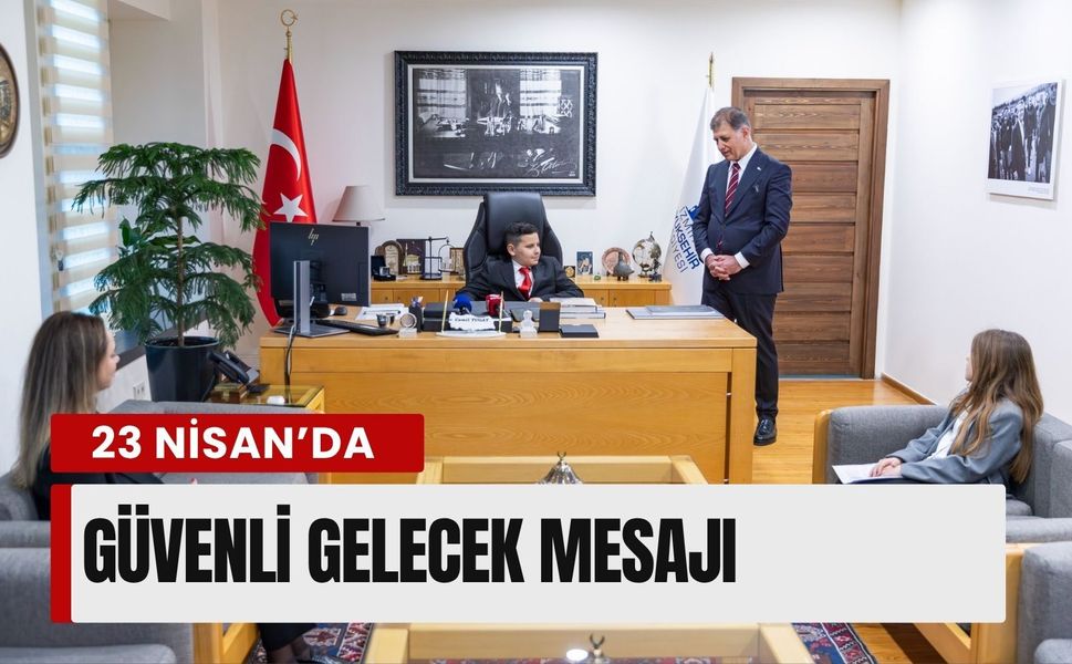 Meryem ve Aras’tan 23 Nisan’da güvenli gelecek mesajı