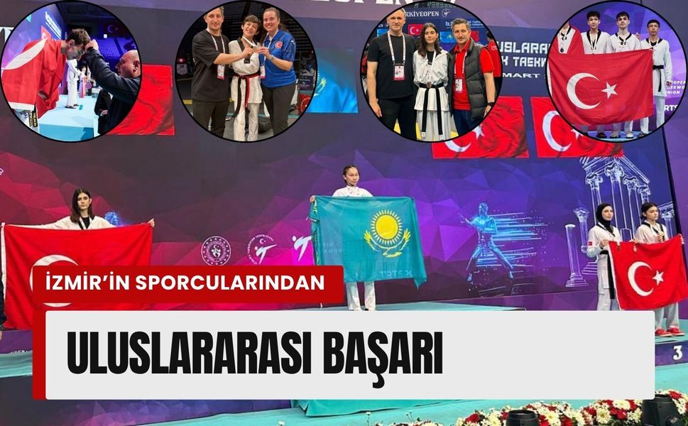 İzmir Büyükşehir Spor Kulübü’nden uluslararası başarı