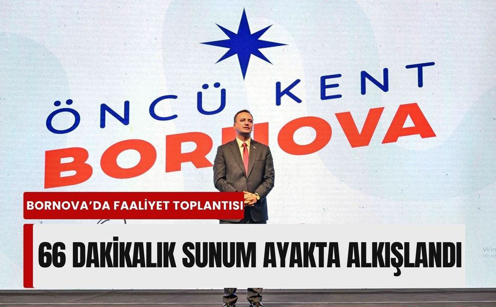 Bornova Belediyesi iki yıllık çalışmalarını kamuoyuna sundu