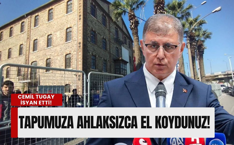 Cemil Tugay’dan Meslek Fabrikası isyanı: 'Tertemiz tapumuza ahlaksızca el koydunuz!'