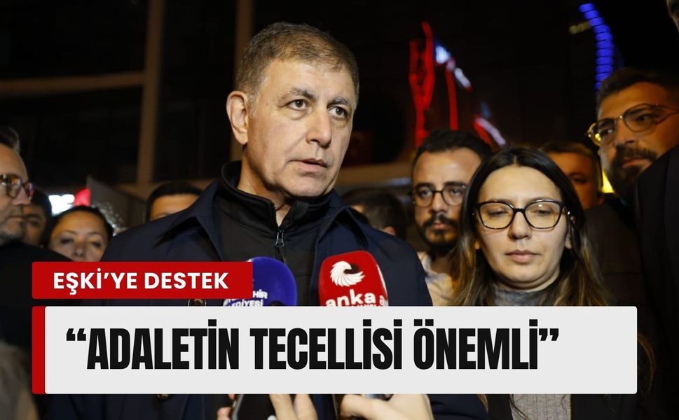 Cemil Tugay’dan Eşki’ye destek