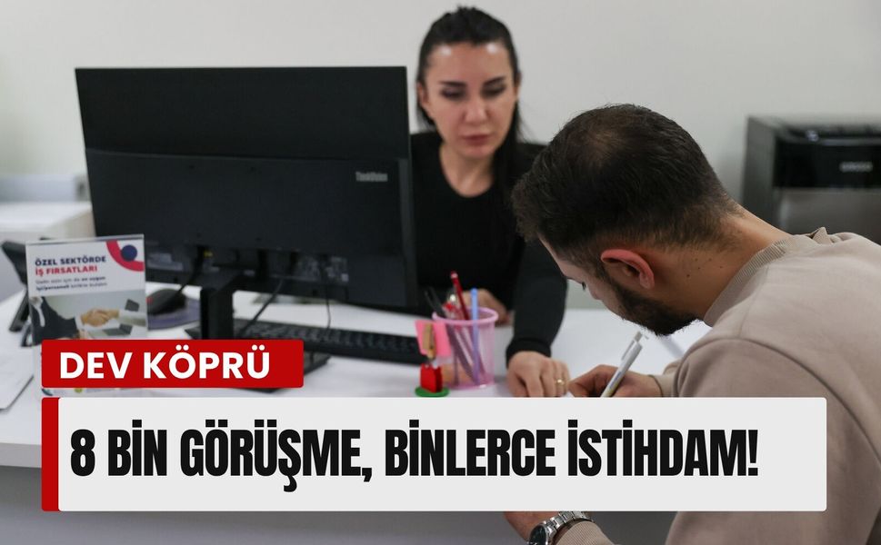 Buca Belediyesi’nden dev köprü: 8 bin görüşme, binlerce istihdam!