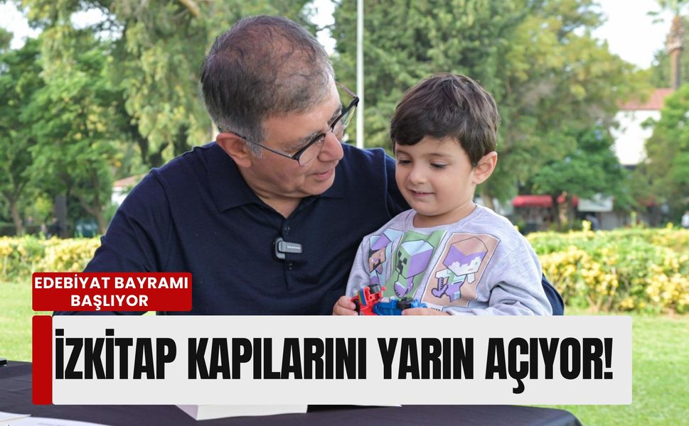 Kültürpark’ta Edebiyat Bayramı Başlıyor: İZKİTAP Kapılarını Yarın Açıyor!