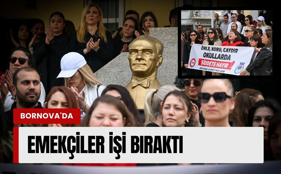 Bornova’dan şiddete karşı ortak çığlık