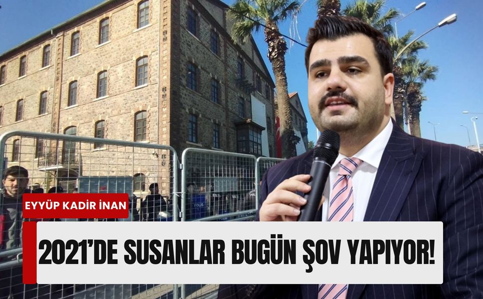 Eyyüp Kadir İnan’dan 'Peşkeş' salvosu: '2021’de susanlar bugün şov yapıyor!'